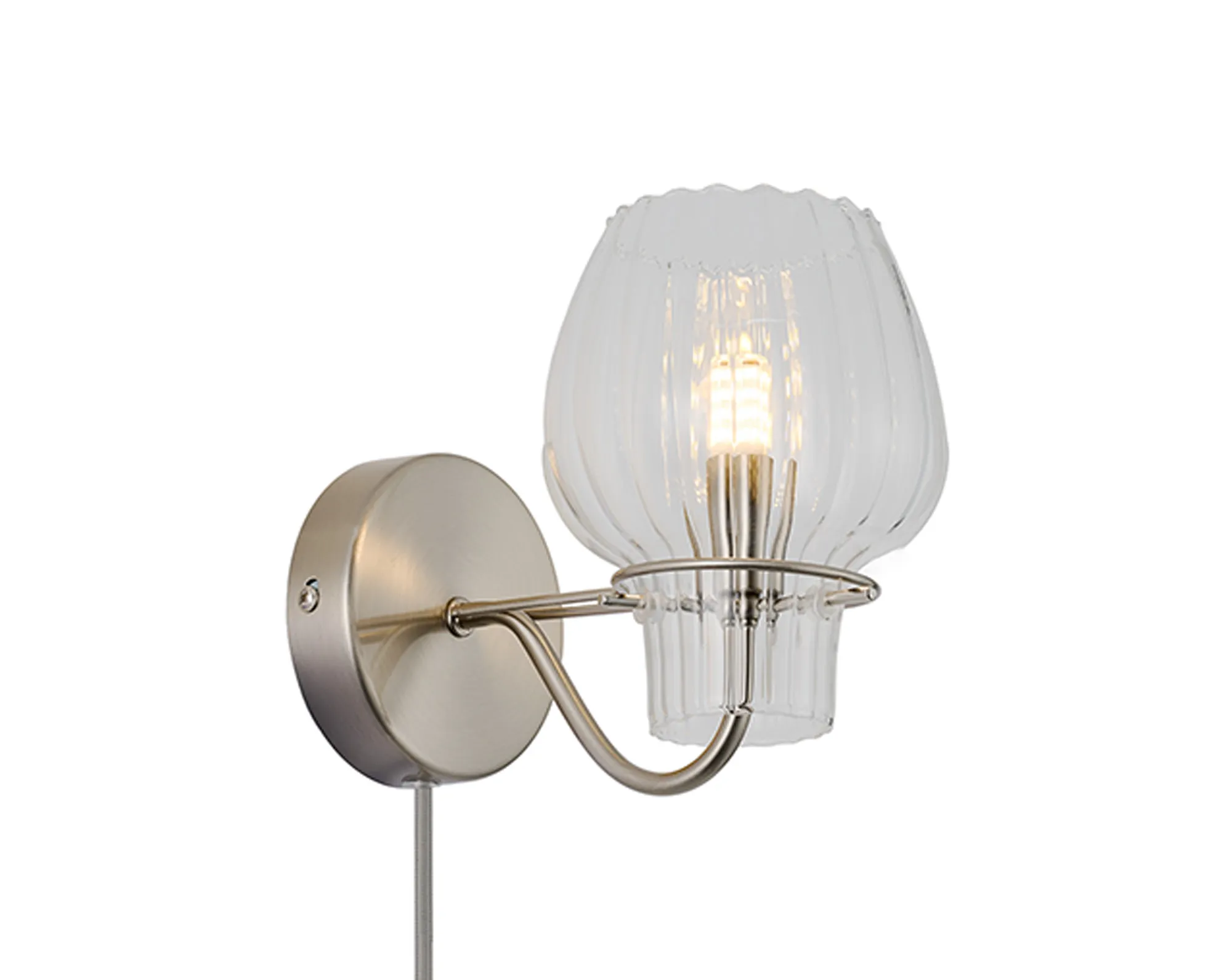Barksdale Wall Lights Deco Plug In Wall Lights